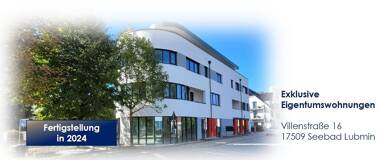 Wohnung zum Kauf provisionsfrei 399.750 € 3 Zimmer 83,2 m² EG frei ab sofort Villenstraße Lubmin 17509