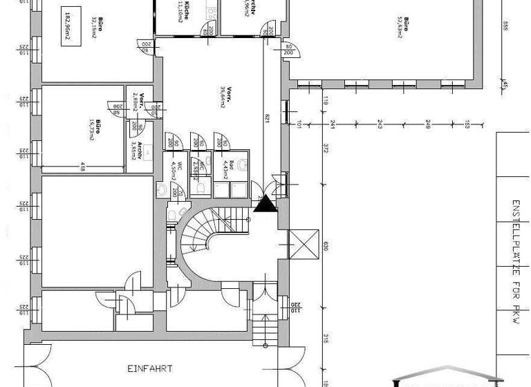 Büro zur Miete 12 € 6 Zimmer 183 m² Bürofläche Apollogasse Wien 1070