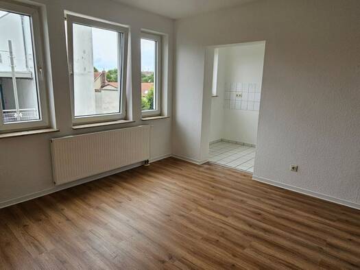 Wohnung zur Miete 270 € 2 Zimmer 44,9 m² 3. Geschoss frei ab sofort Kiliansgraben 3 Mühlhausen Mühlhausen/Thüringen 99974