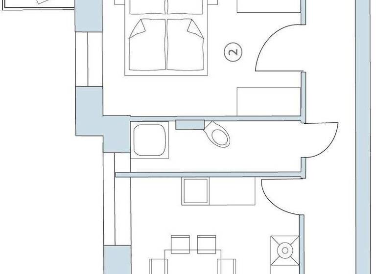 Wohnung zum Kauf 244.000 € 2 Zimmer 57,3 m² 3. Geschoss Moabit Berlin 10553