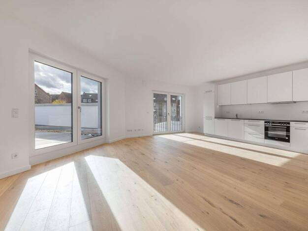 Wohnung zum Kauf - Erstbezug 399.000 € 2 Zimmer 53 m² 1. Geschoss Bilk Düsseldorf 40223