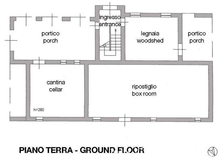 Bauernhaus zum Kauf 430.000 € 18 Zimmer 202 m² 16.000 m² Grundstück Montegabbione 05010