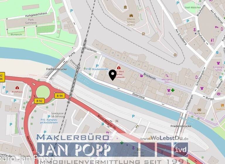 Wohnung zum Kauf 33.000 € 2 Zimmer 37,1 m² Greiz 07973