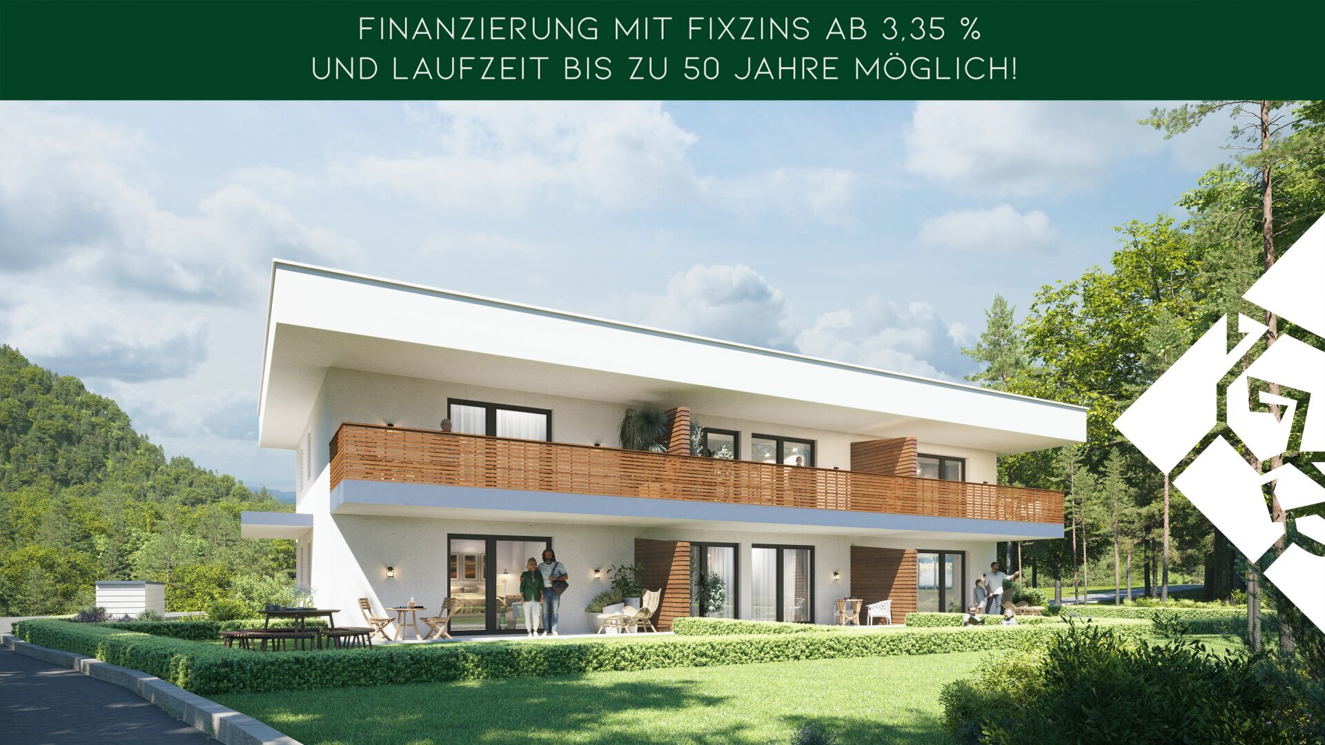 Wohnung zum Kauf 444.900 € 3 Zimmer 53,6 m²<br/>Wohnfläche 1.<br/>Geschoss 01.05.2025<br/>Verfügbarkeit Kufstein 6330