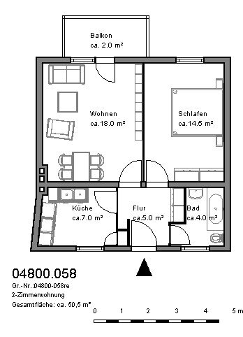 Wohnung zur Miete 478 € 2 Zimmer 50,3 m²<br/>Wohnfläche 2.<br/>Geschoss 13.02.2025<br/>Verfügbarkeit Lüssenhopstr. 18A Stöcken Hannover 30419