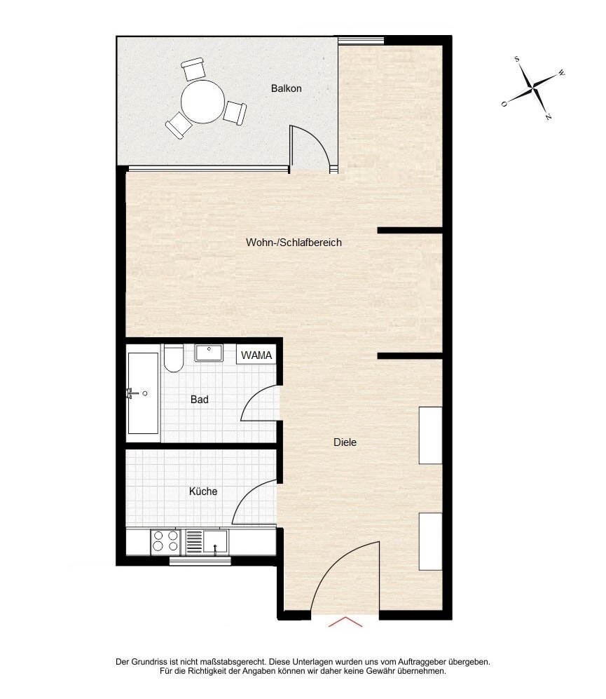 Wohnung zur Miete 890 € 1 Zimmer 39 m²<br/>Wohnfläche 1.<br/>Geschoss 01.03.2025<br/>Verfügbarkeit Rathaus Stuttgart 70182