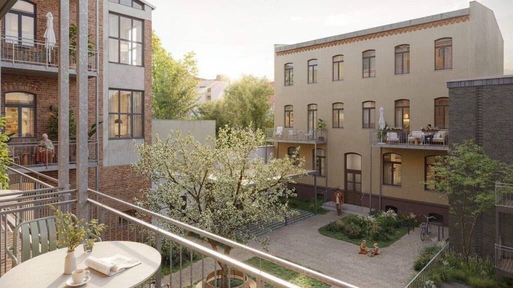 Wohnung zum Kauf - Erstbezug 498.500 € 4 Zimmer 108,5 m² frei ab 01.12.2026 August-Bebel-Straße 24 Innenstadt Halle 06108