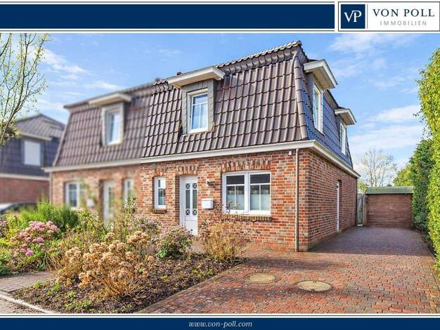 Doppelhaushälfte zum Kauf 368.000 € 4 Zimmer 95 m² 315 m² Grundstück frei ab 01.08.2026 Norden 26506