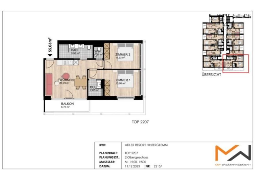 Wohnung zum Kauf 606.000 € 3 Zimmer 55,1 m²<br/>Wohnfläche Hasenbachweg 378 Saalbach-Hinterglemm 5754