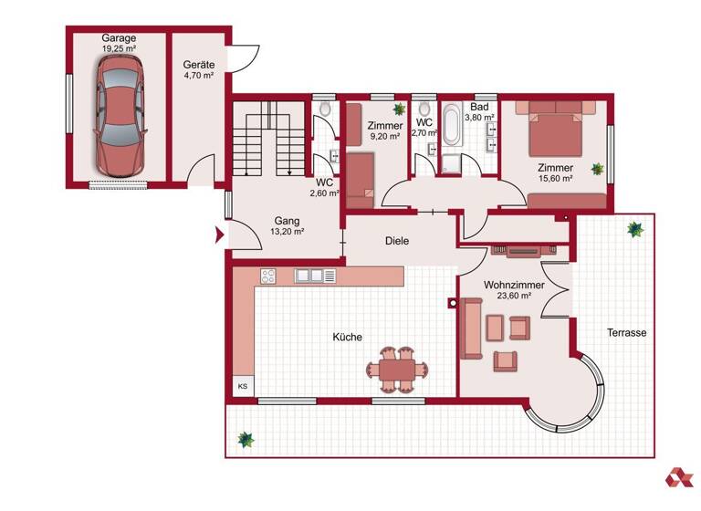 Einfamilienhaus zum Kauf 1.490.000 € 8 Zimmer 241,5 m² 1.435 m² Grundstück Walchsee 6344