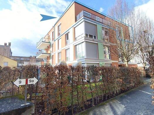 Penthouse zur Miete 1.600 € 3 Zimmer 93 m² 4. Geschoss frei ab 15.04.2026 Sonnenstraße 9 a Mühlburg Karlsruhe 76185