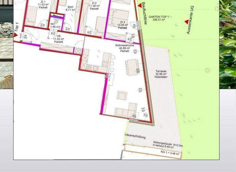 Wohnung zum Kauf - Erstbezug 1.187.430 € 4 Zimmer 94,3 m² EG Wien,Hietzing 1130