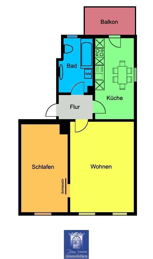 Wohnung zur Miete 350 € 2 Zimmer 65,5 m²<br/>Wohnfläche Döbeln Döbeln 04720