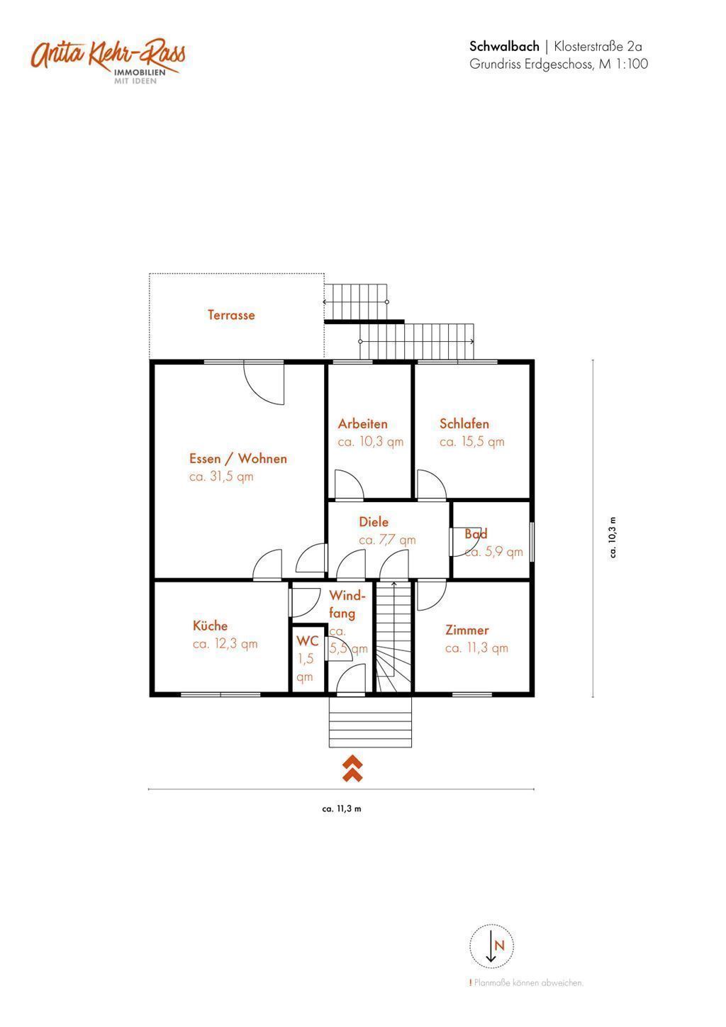 Bungalow zum Kauf 205.000 € 4 Zimmer 101 m²<br/>Wohnfläche 572 m²<br/>Grundstück Schwalbach Schwalbach , Saar 66773