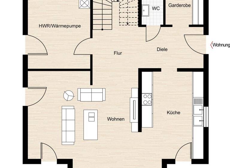 Einfamilienhaus zum Kauf 698.000 € 5 Zimmer 172 m² 611 m² Grundstück frei ab sofort Kist 97270