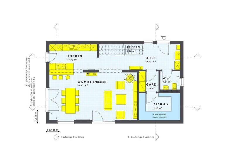 Einfamilienhaus zum Kauf provisionsfrei 573.730 € 5 Zimmer 155 m² 220 m² Grundstück Dürrn Ölbronn-Dürrn 75248