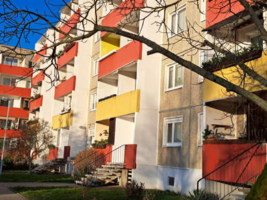 Wohnung zur Miete 315 € 3 Zimmer 56,7 m² 3. Geschoss Cloppenburger Straße 23 Westliche Neustadt Halle (Saale) 06126