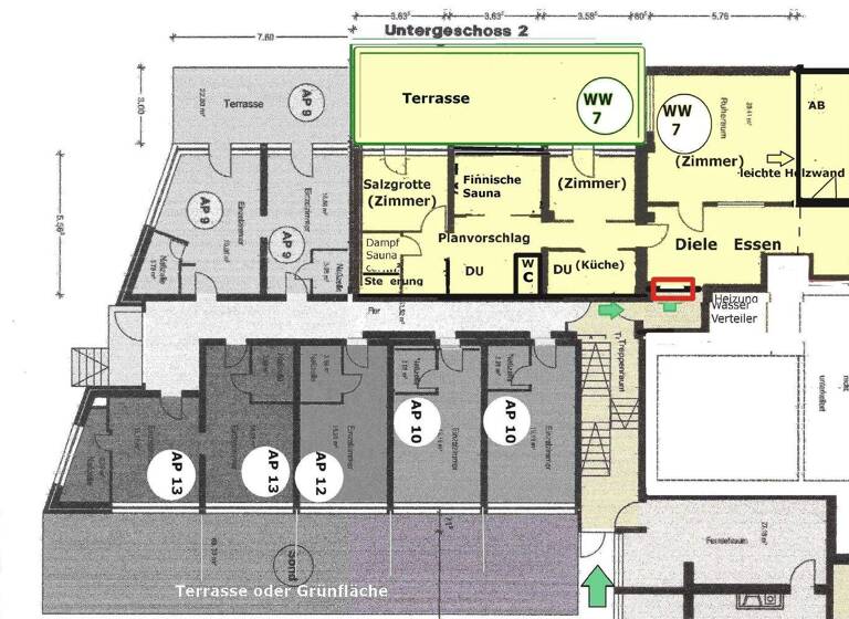 Wohnung zum Kauf provisionsfrei 72.000 € 111,5 m² frei ab sofort Badstr.10 Bad Steben 95138