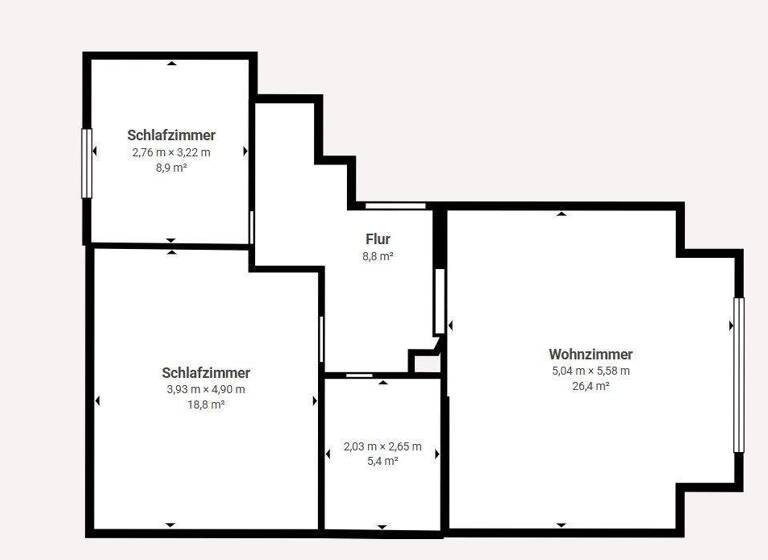 Wohnung zum Kauf 169.000 € 2 Zimmer 67 m² 3. Geschoss Alt-Saarbrücken Saarbrücken 66117