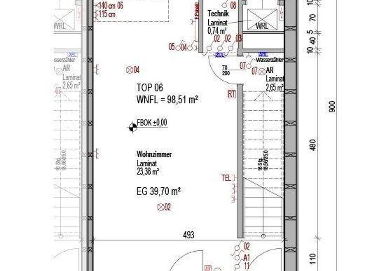 Wohnung zur Miete 812 € 100,8 m² Zwettler Str. 4/6 Allentsteig 3804