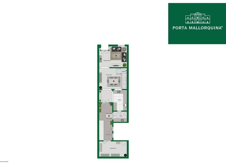 Stadthaus zur Miete 2.200 € 5 Zimmer 190 m² 135 m² Grundstück Santa Margalida 07450