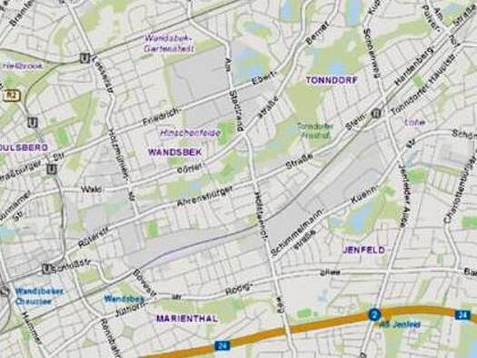 Gewerbepark zur Miete 13.800 € 2.605 m² Grundstück Tonndorf Hamburg 22043
