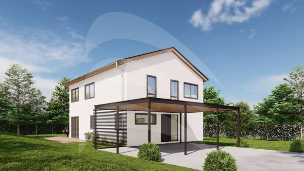 Einfamilienhaus zum Kauf - Neubau provisionsfrei 679.900 € 5 Zimmer 165,4 m² 761 m² Grundstück Schustergarten 12 Mötzling Aicha vorm Wald 94529