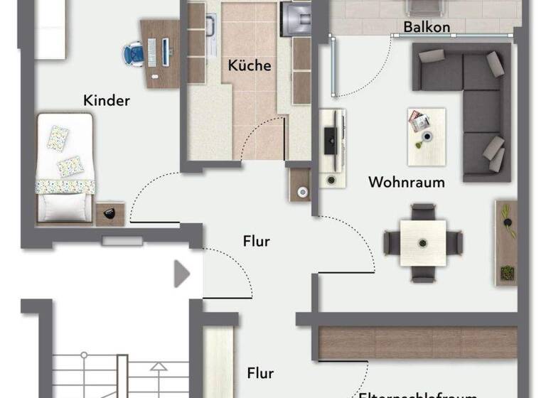 Wohnung zum Kauf 149.000 € 3 Zimmer 60 m² Gellershagen Bielefeld 33613