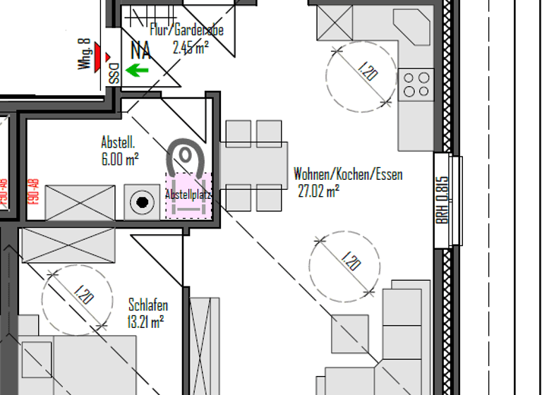 Wohnung zur Miete 1.049 € 3 Zimmer 75,2 m² 3. Geschoss frei ab 01.06.2026 Dehmer Str. 55A Dehme Bad Oeynhausen 32549