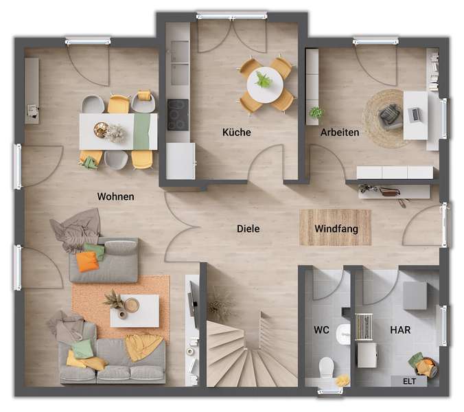 Haus zum Kauf provisionsfrei 378.050 € 5 Zimmer 162 m²<br/>Wohnfläche 500 m²<br/>Grundstück Klüsserath 54340