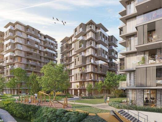 Terrassenwohnung zum Kauf - Erstbezug 617.000 € 3 Zimmer 73,2 m² 2. Geschoss Otto-Preminger-Straße Wien 1030