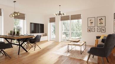 Wohnung zum Kauf - Neubau 375.000 € 3 Zimmer 104,3 m² EG Osterholzer Heerstraße 106 Whg 4 Tenever Bremen 28325