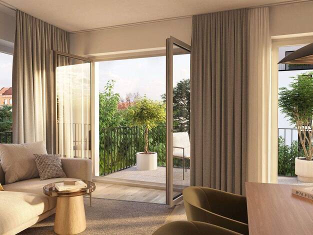 Wohnung zum Kauf - Erstbezug provisionsfrei 599.500 € 2 Zimmer 74,9 m² 2. Geschoss Thulestraße / Ecke Neumannstraße 48 Pankow Berlin 13189