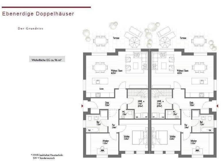 Haus zum Kauf - Erstbezug provisionsfrei 389.800 € 3 Zimmer 96 m² 428 m² Grundstück Wacholderweg Daverden Langwedel 27299