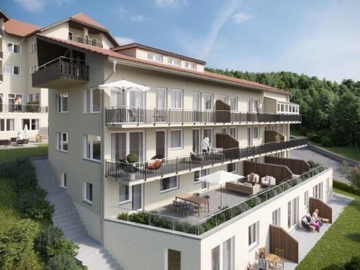 Wohnung zur Miete 650 € 2 Zimmer 69,1 m² 1. Geschoss frei ab sofort Eichenweg 33 Nonnenmiß Bad Wildbad 75323
