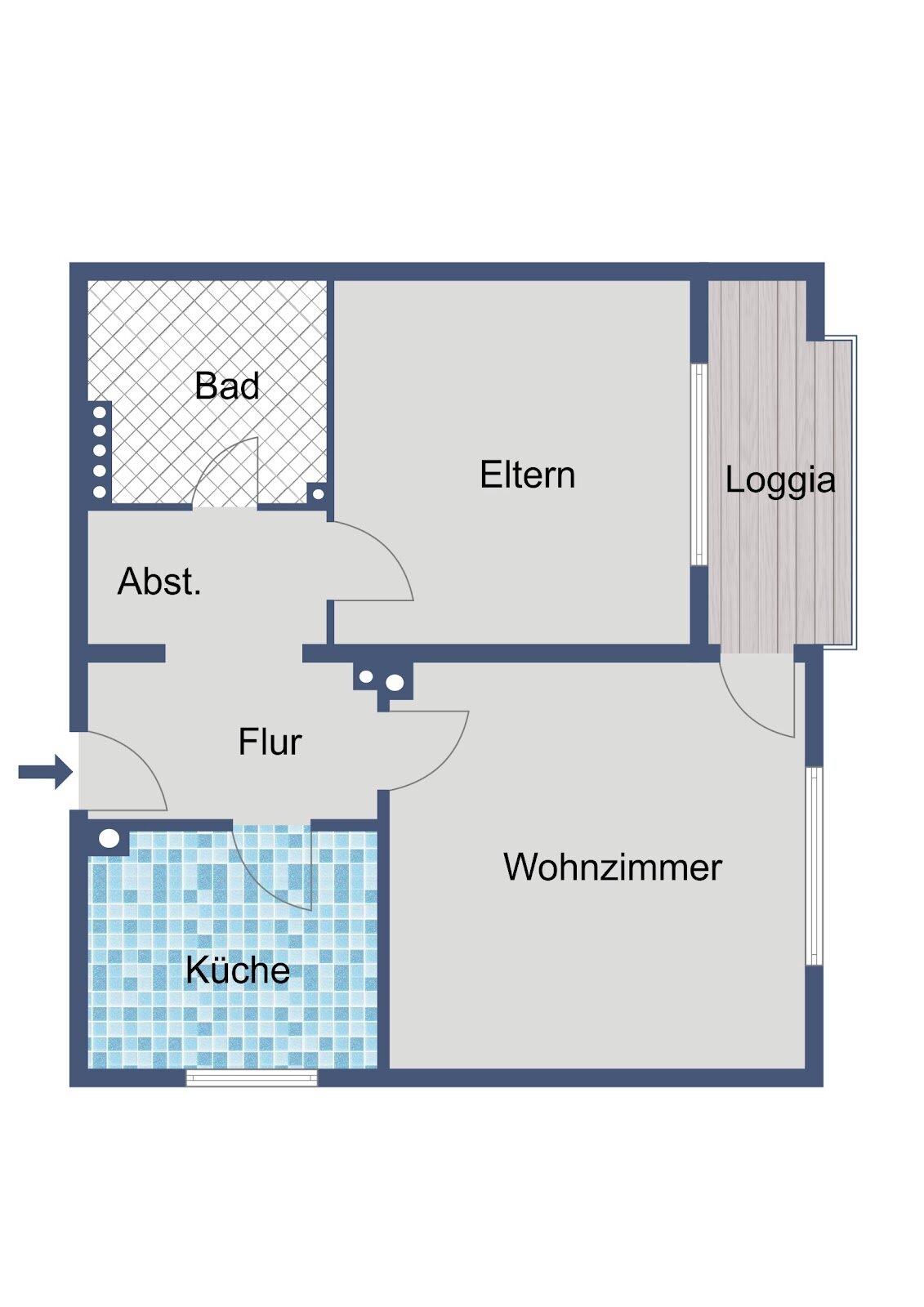 Wohnung zur Miete 446 € 2 Zimmer 62,3 m²<br/>Wohnfläche 2.<br/>Geschoss 01.03.2025<br/>Verfügbarkeit Einhardstraße 43 Aschenberg Fulda 36039