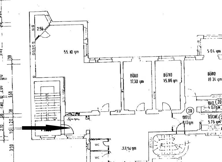 Bürofläche zur Miete provisionsfrei 16 € 180 m²<br/>Bürofläche Schöneberg Berlin 10777