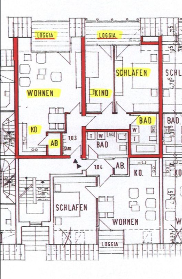 Wohnung zum Kauf provisionsfrei 300.000 € 3 Zimmer 92 m²<br/>Wohnfläche 1.<br/>Geschoss 01.04.2025<br/>Verfügbarkeit An der Kapelle 35 Schloß Neuhaus Paderborn 33104