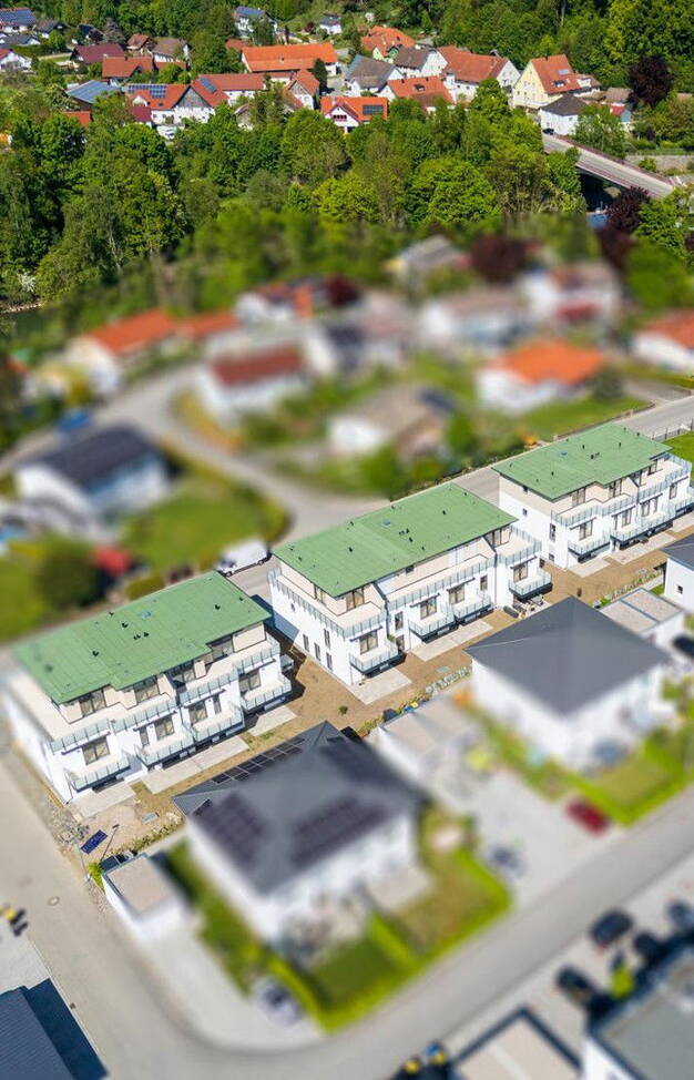 Wohnung zur Miete - Neubau 725 € 2 Zimmer 55 m² Neue-Welt-Straße 90 Aitrach Aitrach 88319