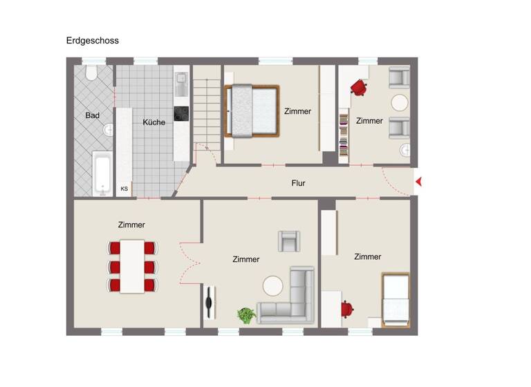 Einfamilienhaus zum Kauf 99.000 € 7,5 Zimmer 185 m² 702 m² Grundstück Burg 39288