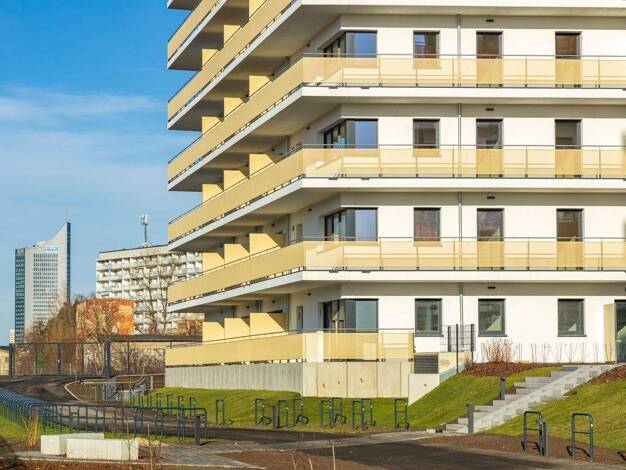 Wohnung zum Kauf - Neubau 765.000 € 5 Zimmer 119,1 m² 9. Geschoss Dösner Weg 6 Zentrum-Südost Leipzig 04103