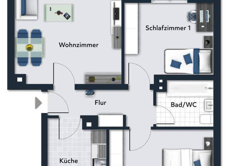 Wohnung zum Kauf 320.000 € 3 Zimmer 64,1 m² EG Sonnenhalde 62 Eselsberg Ulm 89075