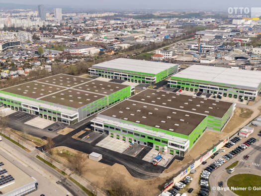 Produktionshalle zur Miete 34.231,2 m² Lagerfläche teilbar ab 1.300 m² Wien 1220