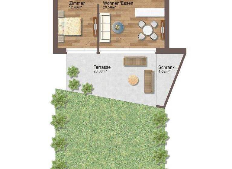 Wohnung zum Kauf 2 Zimmer 49,2 m² Ebbs 6341