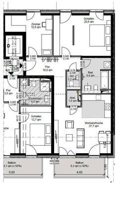 Wohnung zum Kauf provisionsfrei 200.000 € 3 Zimmer 87,6 m²<br/>Wohnfläche ab sofort<br/>Verfügbarkeit Gorch-Fock-Straße List Hannover 30177