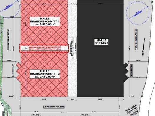 Produktionshalle zur Miete - Erstbezug 2.650 m² Lagerfläche Schwandorf Schwandorf 92421