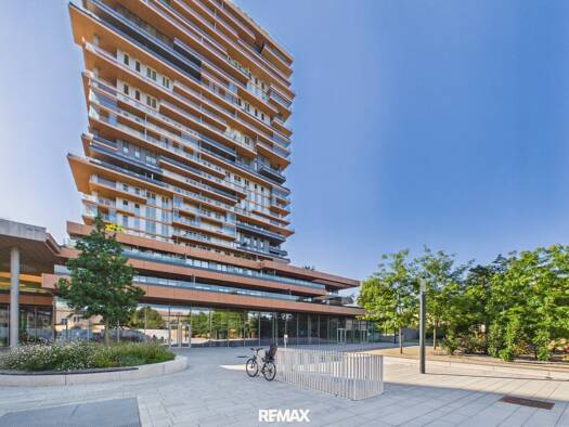 Terrassenwohnung zum Kauf - Erstbezug provisionsfrei 1.295.000 € 4 Zimmer 110,6 m² 12. Geschoss Meiereistraße 14 Leopoldstadt 1020