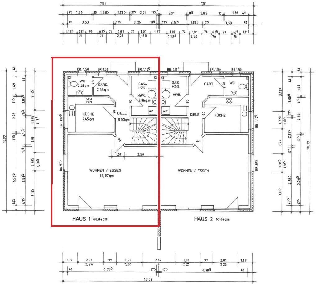 Doppelhaushälfte zum Kauf provisionsfrei 349.900 € 4 Zimmer 113 m²<br/>Wohnfläche 400 m²<br/>Grundstück Wiemersdorf Wiemersdorf 24649