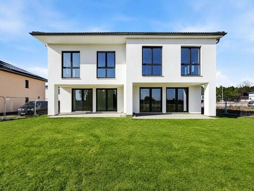 Doppelhaushälfte zum Kauf - Erstbezug provisionsfrei 540.000 € 4 Zimmer 120,1 m² 261 m² Grundstück Beelitz Beelitz 14547