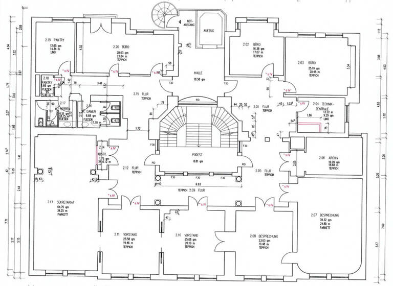 Bürofläche zur Miete provisionsfrei 26,50 € 882 m² Bürofläche teilbar ab 441 m² Neustadt Hamburg 20354